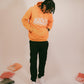 Roche Orange Embroidered Unisex Hoodie