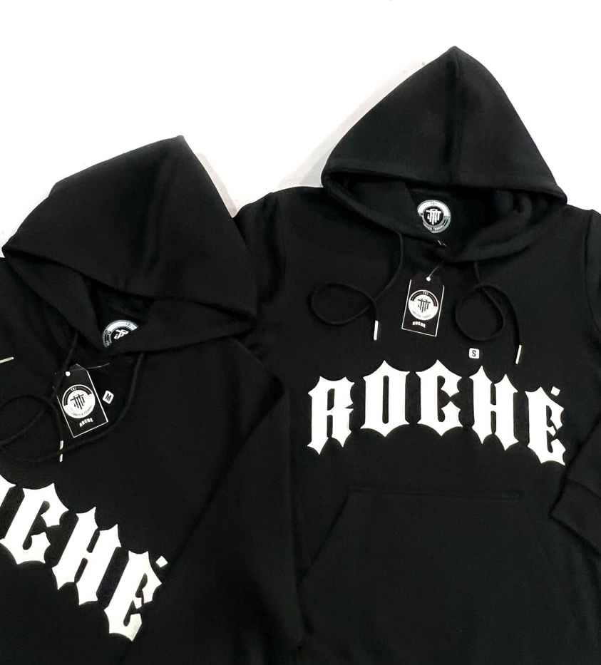 Roche Embroidered Over The Head Hoodie