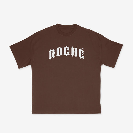 Roche brown short sleeve t-shirt